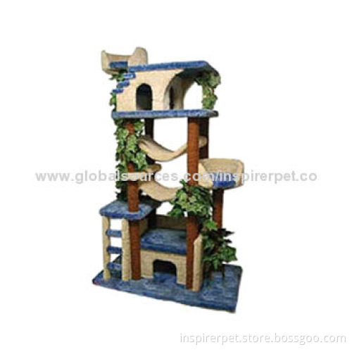Decorative Cat Tree, Best Selling, Plush Material, Various Colors Available